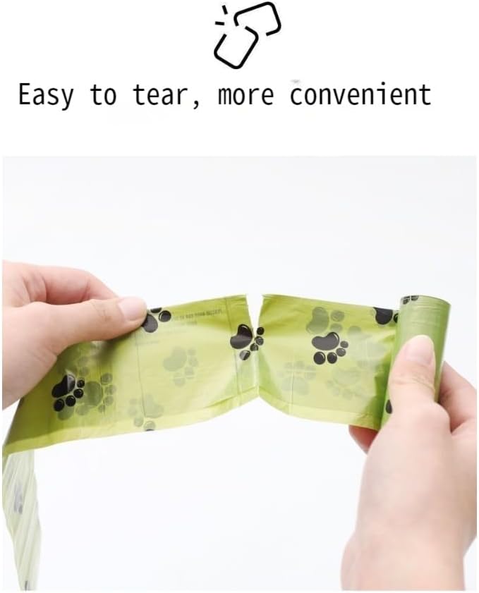 Disposable Dog Poop Bags Rolls - Smell-Proof Scented, Thickened Leak-Proof, Sturdy Durable, 510 Bags per Pack, Dog Pet Supplies