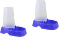 DOITOOL 2pcs Automatic Pet Feeder Dog Cat Food Dispenser Cat Dog Pet Feeder Automatic for Plastic Safe Easy to