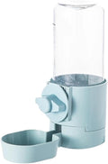 Automatic Pet Feeder and Water Feeder for Dogs, Cats, Rabbits, and Birds - Hanging Bowl and Food Container(Blue)