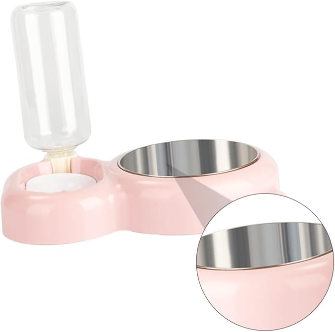 BESPORTBLE Pet Food and Water Bowl Cat Dog Feeder Water Feeder Elevated Pet Bowl Safe Eco-Friendly