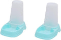VANZACK 2pcs Automatic Feeder for Pet Dogs Cats Food Dispenser Easy Single Multiple Stay Convenience