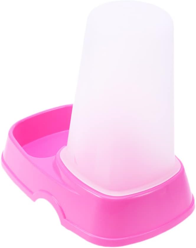 Yardwe 2pcs Automatic Pet Feeder for Dog Cat Capacity Easy to Dispenser Removable Chassis Pet Supplies