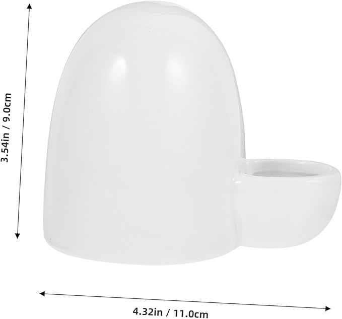 Automatic Pet Water Dispenser Small Pet Water Feeder Ceramic Drink Dish Leak-