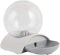 GANAZONO Pet Automatic Water Dispenser Pet Water Feeder and Bowl for Cats Dogs Grey Smooth Unique Design Safe Engineering Easy to