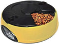Timing Record Bowl Automatic Feeder 6 Meals Intelligent Automatic Pet Feeder LCD Display Cat Dog Food Dispenser Portable