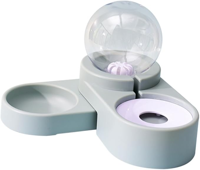 Automatic Pet Water Feeder Double Bowl Design Pet Drinking Tool for Dogs and Cats Convenient Spill Water Dispenser for Home Use