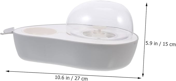 Totority Water Bowl Dispenser for Cats Dogs Auto Pet Water Feeder Non-Slip Pet Accessory
