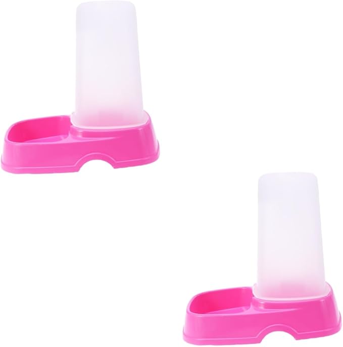 VANZACK 2pcs Automatic Pet Feeder for Cats Cat Food Feeder Dispenser Safe Easy to Clean for Pet Use