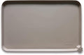 Hoki Found Large Silicone Pet Food Mats - Non Slip Dog & Cat Bowl Mats - Waterproof Tan