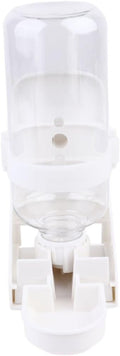 Happyyami 500ml Automatic PET Drinking Water Dispenser Leakproof Feeder for Hamster Guinea Pig Dog and Cat Cage Mounted Water Bottle Stand