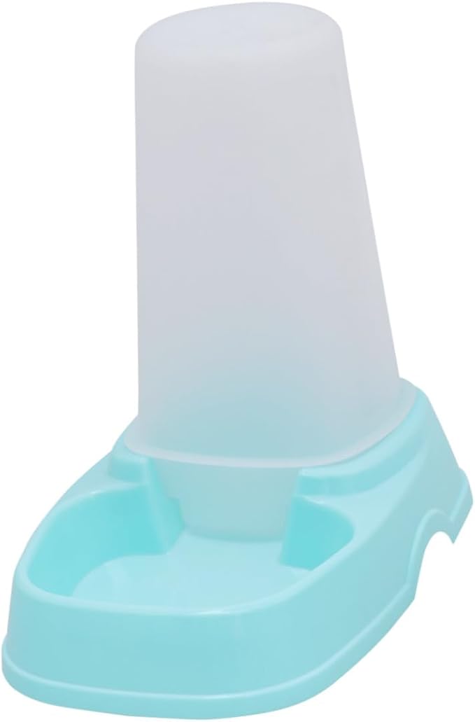 FRCOLOR 2pcs Automatic Pet Feeder Dispenser for Dogs and Cats Removable Washable Food Bowl Sky for Busy Convenient Dry Food Storage