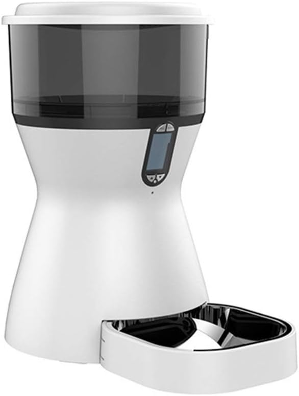 Pet Dog Cat Automatic Feeder Three Meals Timing Quantitative Dual Power Battery Power Small Medium Dog ABS Microcomputer 4L Portable