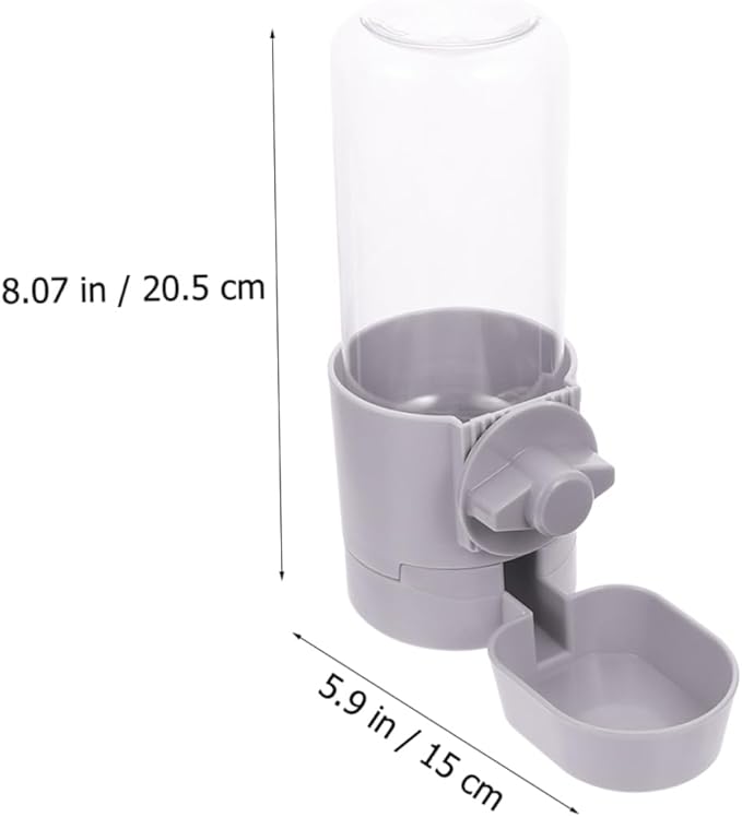 Milisten Hanging Dog Water Dispenser Automatic Pet Waterer for Cats and Dogs Feeder for Cages Compact and Portable Design for Animals