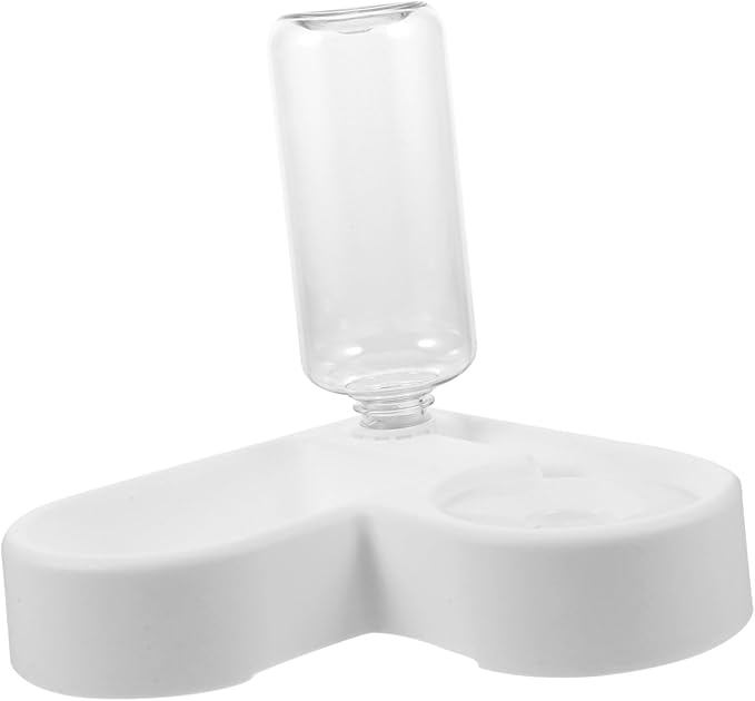 Multi-Function Cat Feeder Elevated Pet Food Bowl Automatic Water Container Cat Dog Food Holder Pet Supply