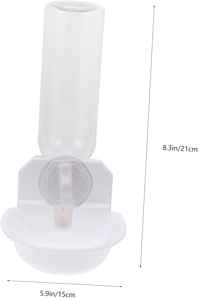 Pet Water Dispenser Automatic Feeder Dog Cat Water Holder Safe Materials No Odor for Hydration