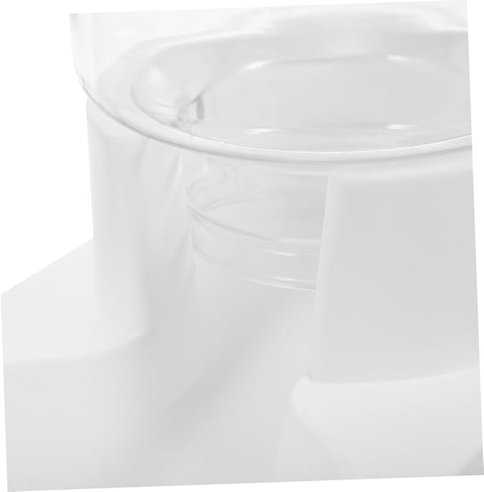 2pcs Sturdy Cat Water Feeder Automatic Pet Feeder No Spill Bowl Gravity Pet Water Dispenser for Cats Dogs