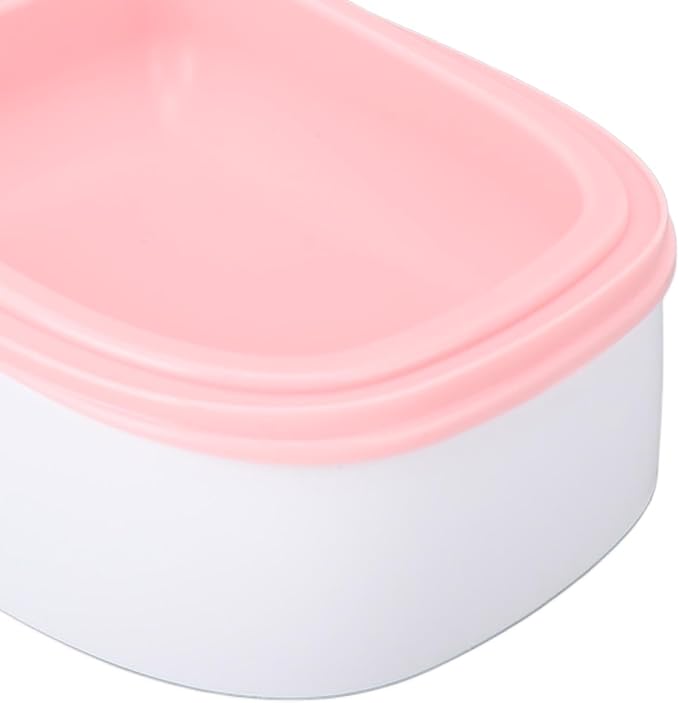 CHICIRIS Automatic Pet Feeder, Smart Timer Dry Wet Food Dispenser with Single Bowl Design for Dogs Small Medium Pets, Portion Control Freshness (Pink)