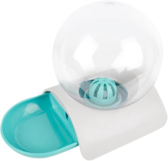 Pet Bowls Pet Automatic Feeder Dog Cat Drinking Bowl for Dog Water Drinking Cat Feeding Large Capacity Dispenser Cat Dog Green