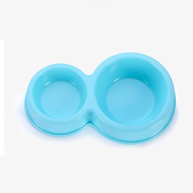 Automatic Feeders Double Dog Cat Bowl Stainless Steel Pet Feeding Dog Food Bowl Cat Bowl Drinking Water Fountain Puppy Feeder Portable