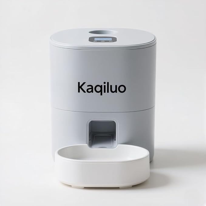 Pet Automatic Feeder, Multifunctional Automatic 4L Feeder for Dogs and Cats, Adjustable for Multiple Periods of Time