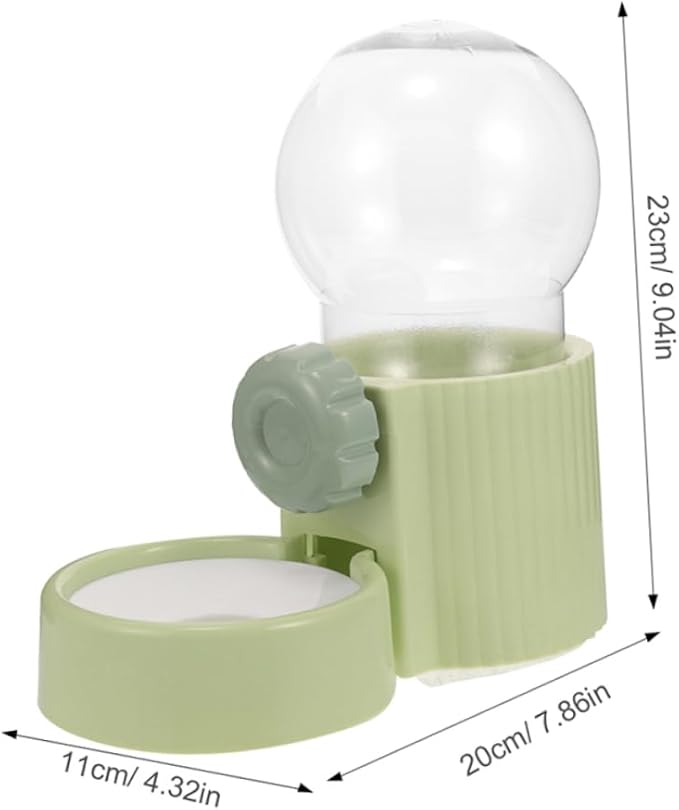 2pcs Automatic Water Feeder for Dogs and Cats Hanging Pet Drinking Device Easy Installation for Animals Like Kittens Puppies and More