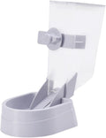1pc Hanging Pet Feeder for Dogs and Cats Automatic Food Container Detachable Design Gray for Preventing Spills and Easy Cleaning
