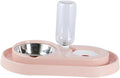 Automatic PET Water Feeder for Dogs and Cats Sturdy Plastic Water Dispenser Dual Use Design for Small Pets Easy to Clean and Refill