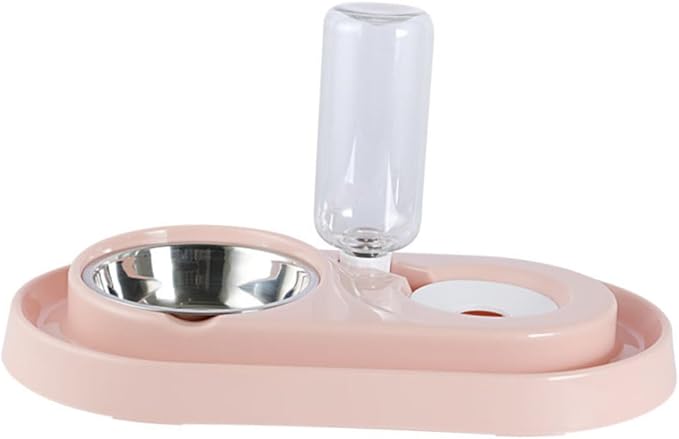 Automatic PET Water Feeder for Dogs and Cats Sturdy Plastic Water Dispenser Dual Use Design for Small Pets Easy to Clean and Refill
