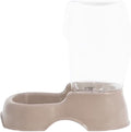 30OZ Pet Water Dispenser Plastic Automatic Refill Dog Drinking Fountain Cat Water Feeder Transparent Bottle for Home Use 8.46 * 6.69 * 4.72in