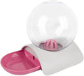 Dog Bowls Cat Bowls Pet Automatic Feeder Dog Cat Drinking Bowl for Dog Water Drinking Cat Feeding Large Capacity Dispenser Cat Dog Pink