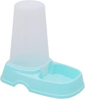 VANZACK Automatic Pet Feeder Dispenser for Dogs and Cats Easy to Clean Dispenser Sky Blue for Single Multiple Pet Households