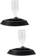 2pcs Triangle Automatic Drinking Fountain Water Feeder for Reptiles for Turtles Lizards and Crabs Self-Watering Design Black Saving Pet Hydration