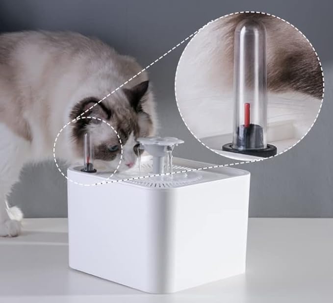 Liusj JUnst Cat Water Dispenser Automatic Cycle cat Drinking Water Dog Feeder Smart Water Dispenser pet Water Dispenser,for Cats, Dogs, Multiple Pets