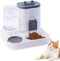 Automatic Pet Feeder & Water Dispenser Set for Dogs & Cats - Large Capacity Feeding & Hydration Station, Ideal for Dogs, Cats & Pets (Black)