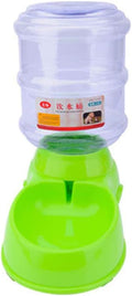 Pet Water and Food Bowl Automatic Feeder Running Water 3.5l Capacity -Skid Pad for Easy Feeding