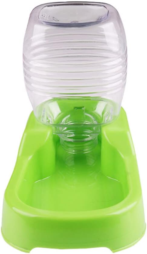 POPETPOP Creative Pet Water Feeder for Dogs Puppies Non-tip Design for Home and Travel Automatic Drinking Tool Convenient Water Bowl