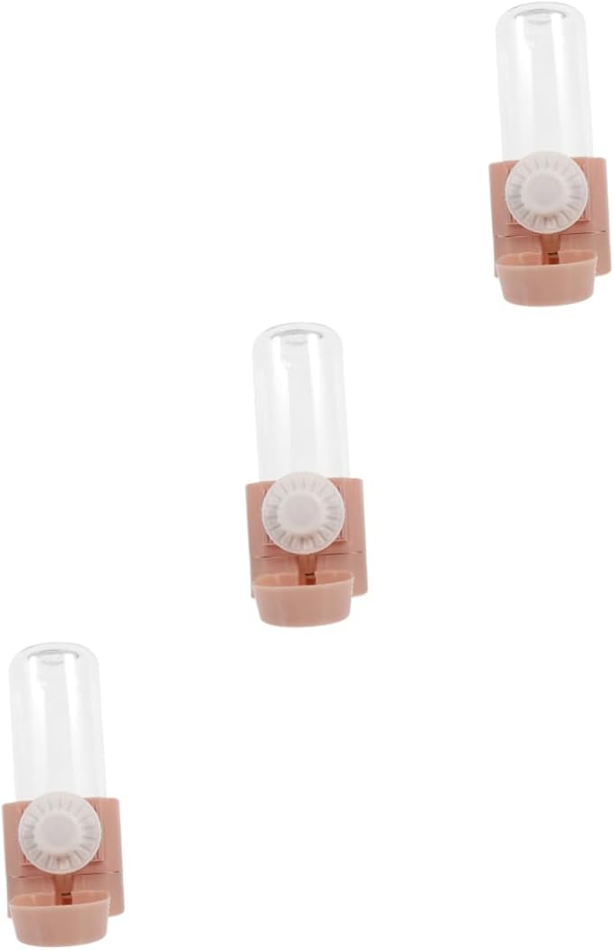 SUPVOX 3pcs Pet Water Dispenser Dog Cat Auto-Fill Water Bottle Portable Hanging Feeder Easy Install Bottle Pet Accessory