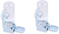 DOITOOL 2pcs Automatic Pet Water Dispenser for Dogs Cats Pigs Leakproof Water Bottle Feeder Eco-Friendly Easy Install