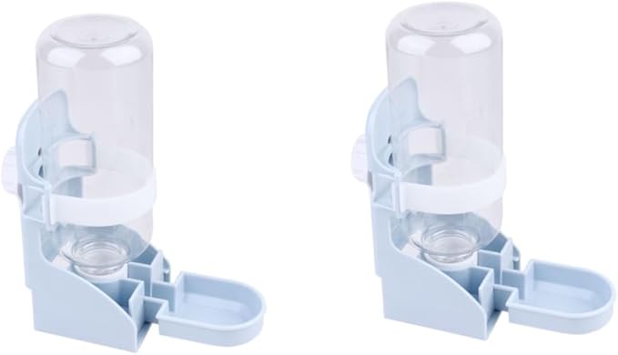 DOITOOL 2pcs Automatic Pet Water Dispenser for Dogs Cats Pigs Leakproof Water Bottle Feeder Eco-Friendly Easy Install