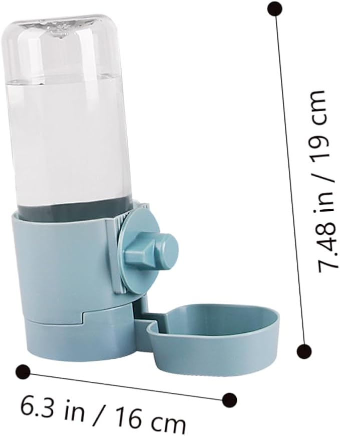 ERINGOGO Pet Hanging Water Feeder Automatic Dog Waterer Height Design Easy Inspect Bottle Lightweight for Cats Dogs and Animals