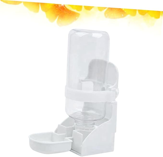 Sosoport Dog Automatic Water Dispenser Pet Feeder Cat Water Feeder Dog Drinking Tool White