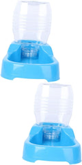 FRCOLOR 2pcs Pet Water Feeder Bowl Creative Dog Drinking Tool Automatic Water Dispenser for Puppies and Dogs Safe and Convenient Design for Home and Pet Shops