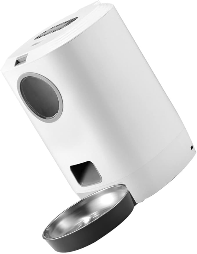 1pc Smart Pet Feeder for Dogs Cats Automatic Food Dispenser Portion Control Removable Bowl for Timed Feeding and Meals