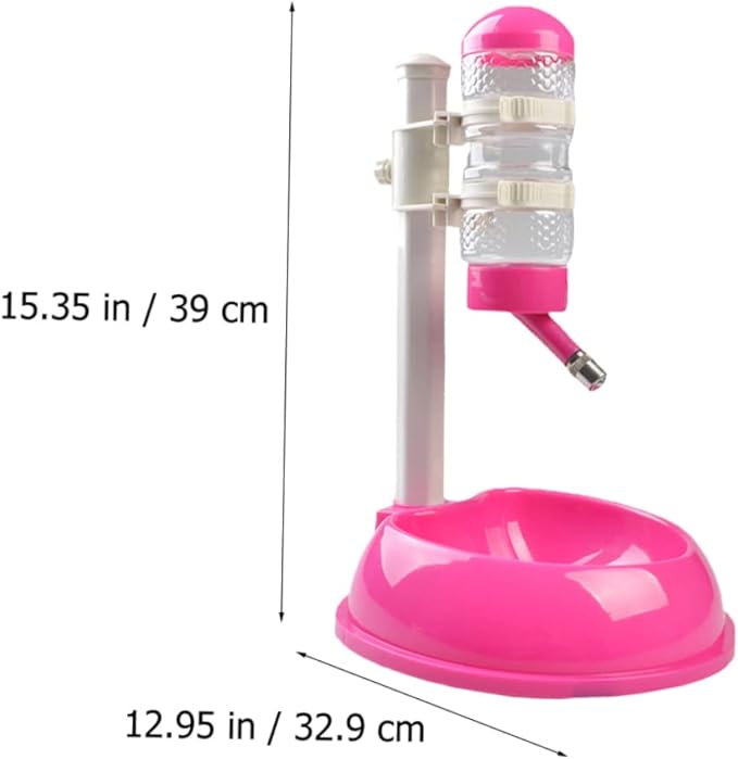 Happyyami Quality Pp PVC Pet Feeder Water Bottle Dog Water Dispenser for Crate Pet Feeding Bowl Automatic Dispenser