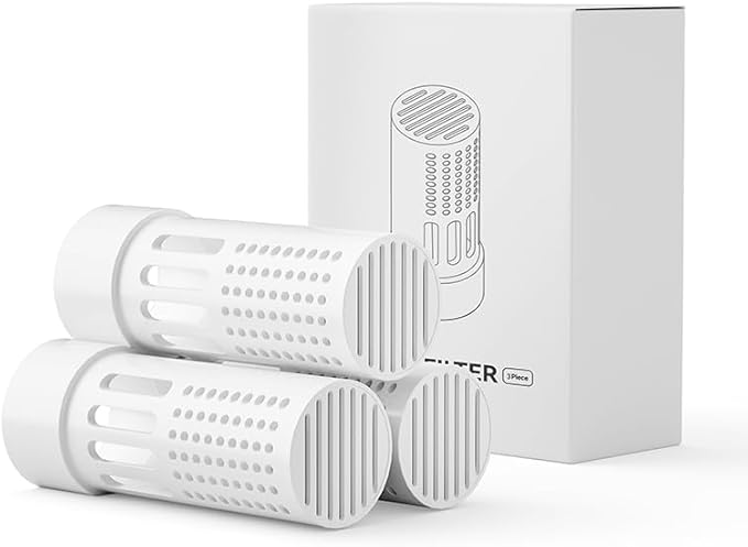 3 Pcs Cat Water Fountain Filters, Replacement Filters for 2 in 1 Automatic Cat Feeder with Waterer, Cat Water Dispenser Filters Replacement for DU-F13, DU-F03, Automatic Pet Feeder