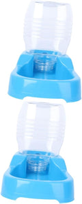 2pcs Pet Water Feeder Bowl Creative Automatic Dog and Puppy Water Dispenser for Home Use Unique Design Prevents Spills Smooth for Easy Cleaning