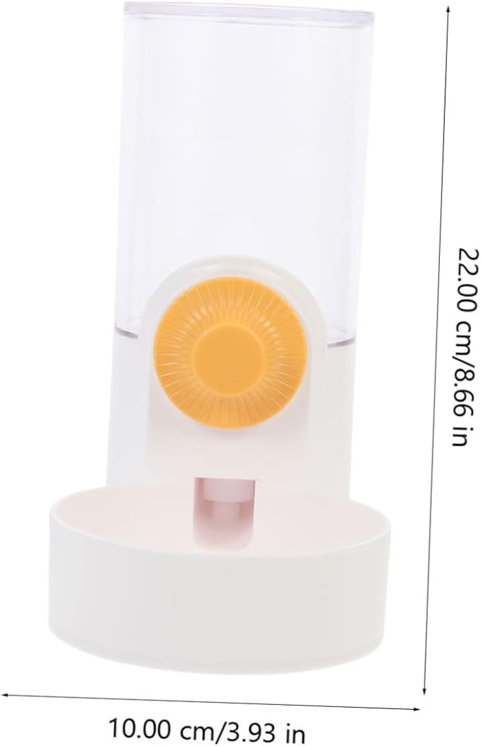 Yardwe Hanging Pet Feeder Wear-Resistant Automatic Food and Water Dispenser for Dogs and Cats Space-Saving Design for Pet Cages and Homes