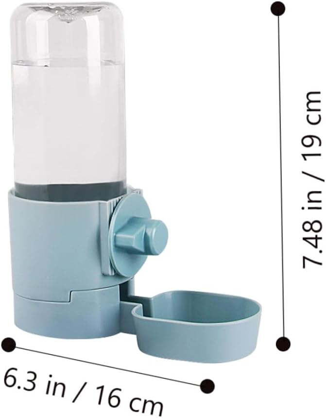 VICASKY Hanging Pet Waterer Automatic Dog Water Bowl for Cage Durable Dispenser Easy to Height for Cats and Dogs Capacity for Extended Use