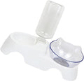 BESPORTBLE Automatic Cat Feeder Water Dispenser Inclined Pet Bowl Set Easy to Clean for Dogs and Cats