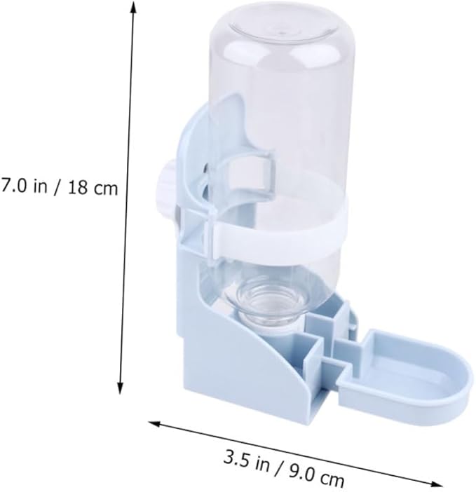 DOITOOL 2pcs Pet Water Feeder Automatic Dog Cat Water Dispenser Leakproof Eco-Friendly Easy to Install for Pet Cage